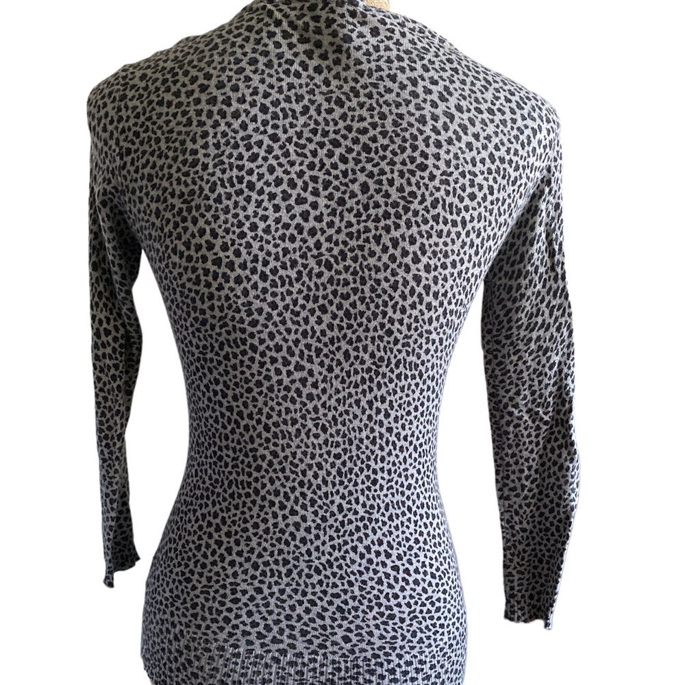 EUC Charlotte • leopard cardigan • xs - Picture 3 of 7